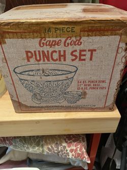 Punch Bowl Set