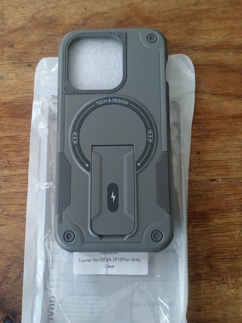 CASE FOR IPHONE 15 PRO WITH MAGNETIC CHARGER