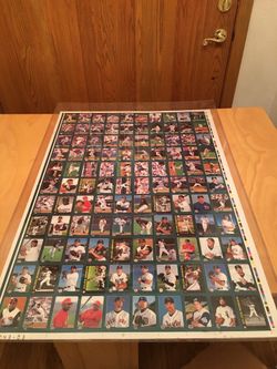 Sports cards baseball basketball hockey football uncut