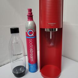 SodaStream Terra Sparkling Water Maker Red