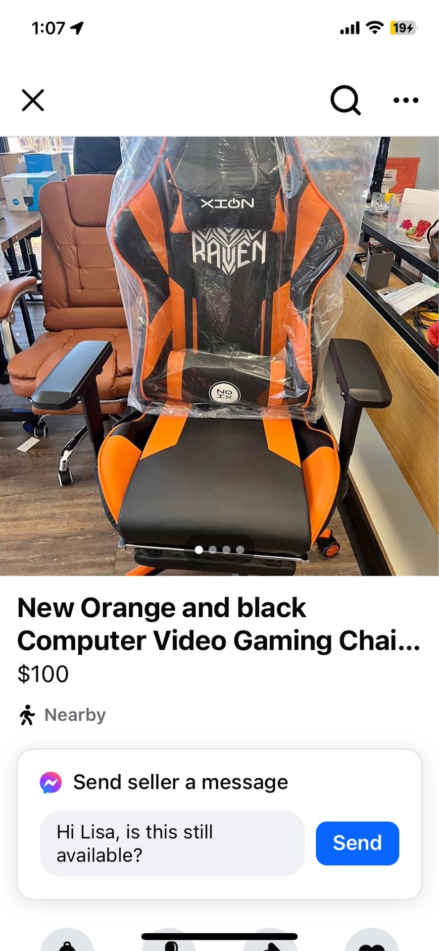 Gaming Chairs All Colors