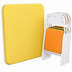 Isabelle & Max 5-Piece Folding Kids Table and Chairs Set
