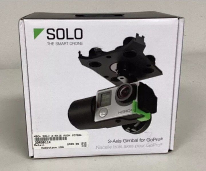 3D Robotics Solo Gimbal For GoPro Hero3+ & Hero4