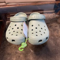 Moss Colored Crocs