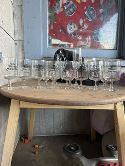 The Bloody Merrier Vintage Glasses Set Of 8 
