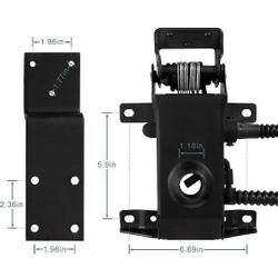 Heavy Duty Office Gaming Chair Tilt Control Seat Mechanism Replacement Swivel Chair Gas Type 6×7 Mount Hole