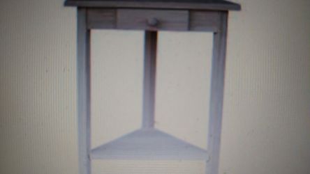 International Concepts Corner Accent Table, Ready to Finish