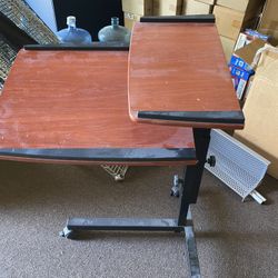 Adjustable 2' Double Level Table 