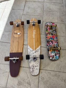 3 Skateboards