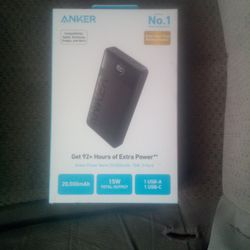 Anchor 20,000 mAh Portable Charger.