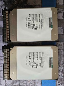 Enterprise 14Tb HPE Helium-Filled SATA Drives (2 available, $300 Per Drive)
