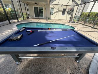 Outdoor Pool Table