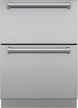 Sub-Zero 24" Panel-Ready Outdoor Under-Counter Double Refrigerator Drawers New