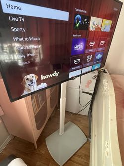 Swivel TV Stand-Adjustable