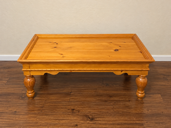 Large Solid Wood Coffee Table - $60 OBO. Pickup only.