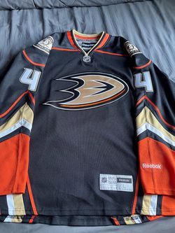 Reebok Anaheim Ducks (2015-17) Home Black Jersey- #4 Cam Fowler USED