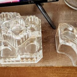 Partylite CRYSTAL CASTLES 4 TOTAL $40