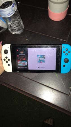 Nintendo Switch & Zelda game
