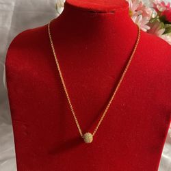 24 carat Gold Plated Necklace 