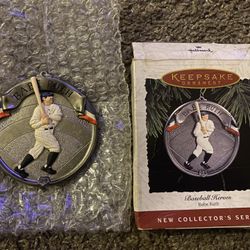 Babe Ruth Christmas Ornament (New)