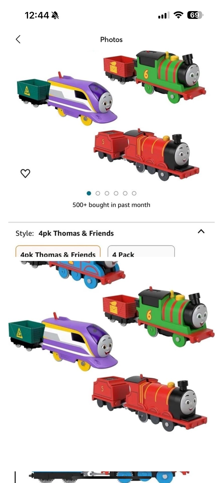 Thomas & Friends motorized train engine set