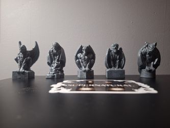 Mini Estatuas De Gárgolas 