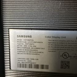 Samsung 27’ LED monitor