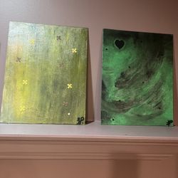 Original acrylic paintings 