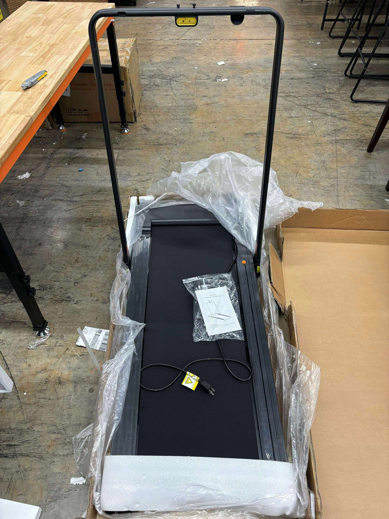 Lichico Walking Pad Under Desk Treadmill,Portable Small Treadmills for Home and Office,(new in box)($100 each)