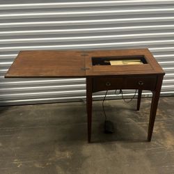 Antique Swinger Sowing Table