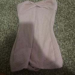 Strapless beach outfit small