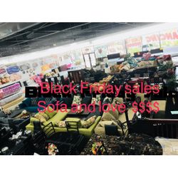 Sofa and love Black Friday sale today morning and tomorrow morning yes sofa and love for only $399