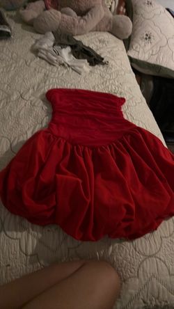 Red dress