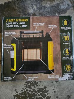 Portable Propane Radiant Space Heater