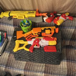 Nerf Guns Lot 