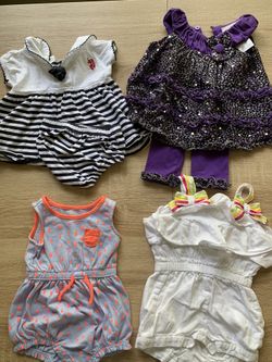 4 piece set 0-3 months