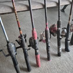 Fishing Rods  (11), All $65
