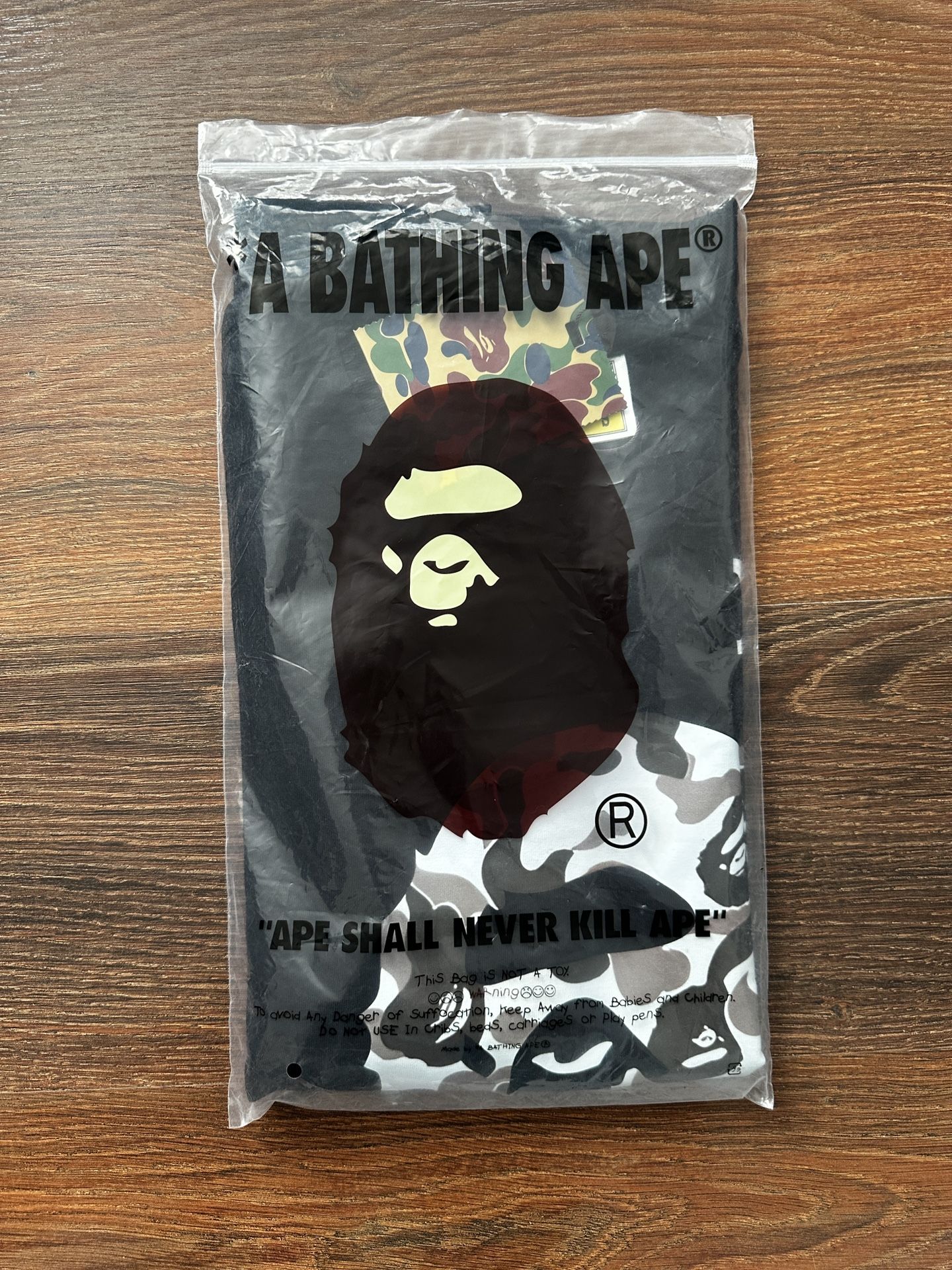BAPE City Camo By Bathing Ape Tee 'Black/Grey'