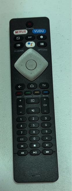 Philips TV Remote Control with Netflix & Vudu