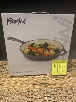 Parini Cast Iron 10” Fry Pan