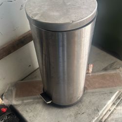 Stainless Steel Trash Can 