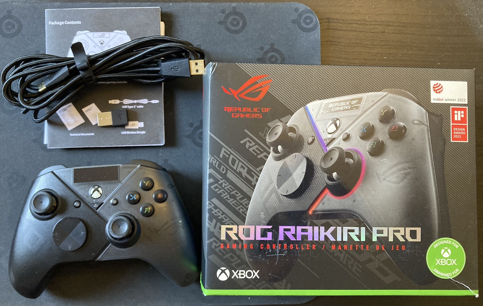 Rog Raikiri Pro Xbox/PC Controller