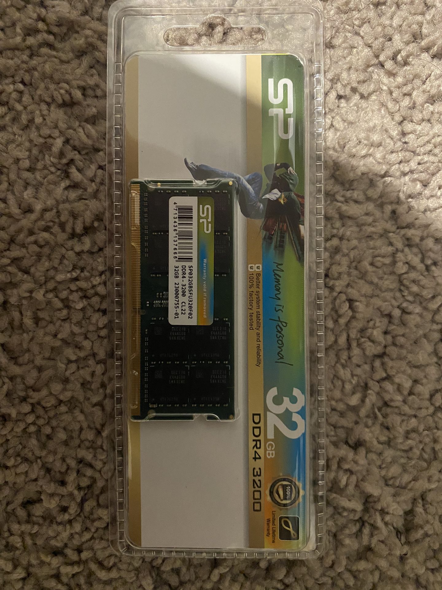 32GB DDR4 ram for laptop