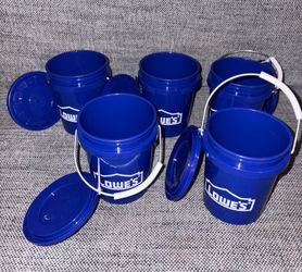 Lowe’s mini buckets 5 for $5