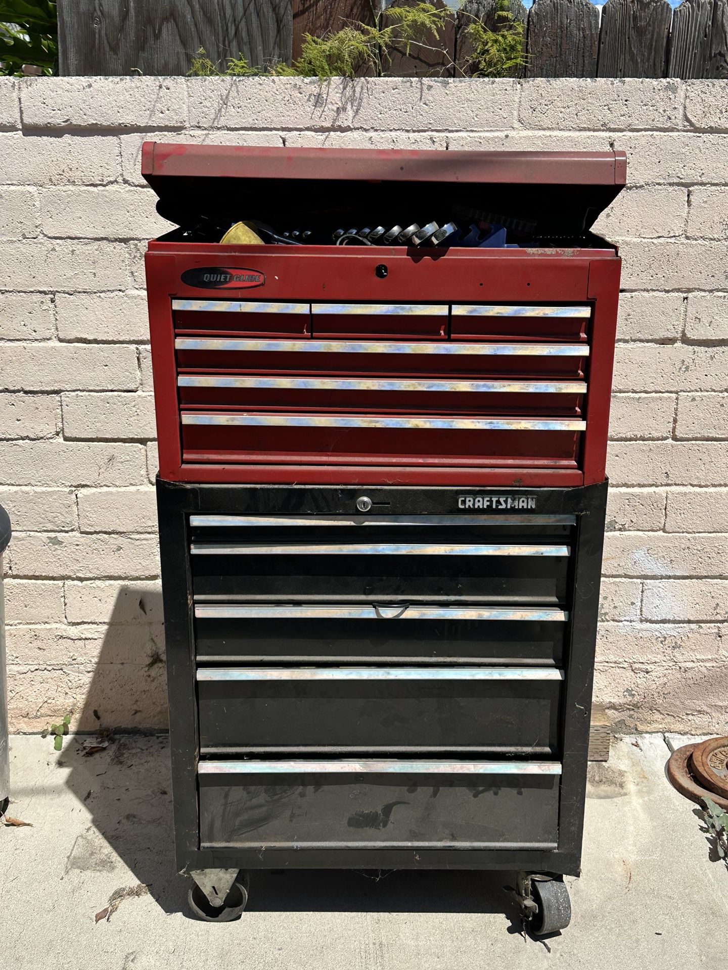 Craftsman And Quiet Glide Tool Box 