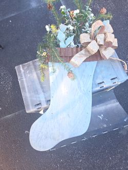 Xmas decor - Metal Art