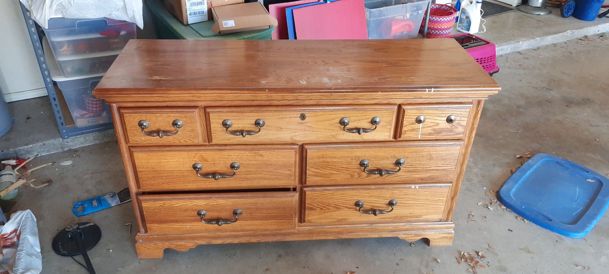 Solid Oak Dresser for Sale in Edinburg, TX OfferUp