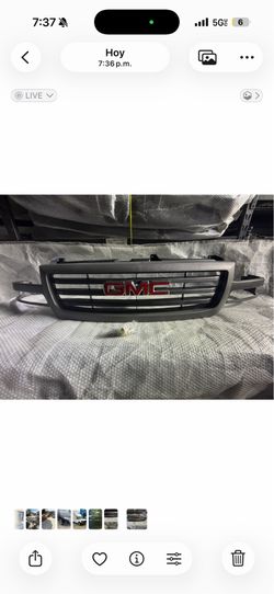 2003 sierra black grill