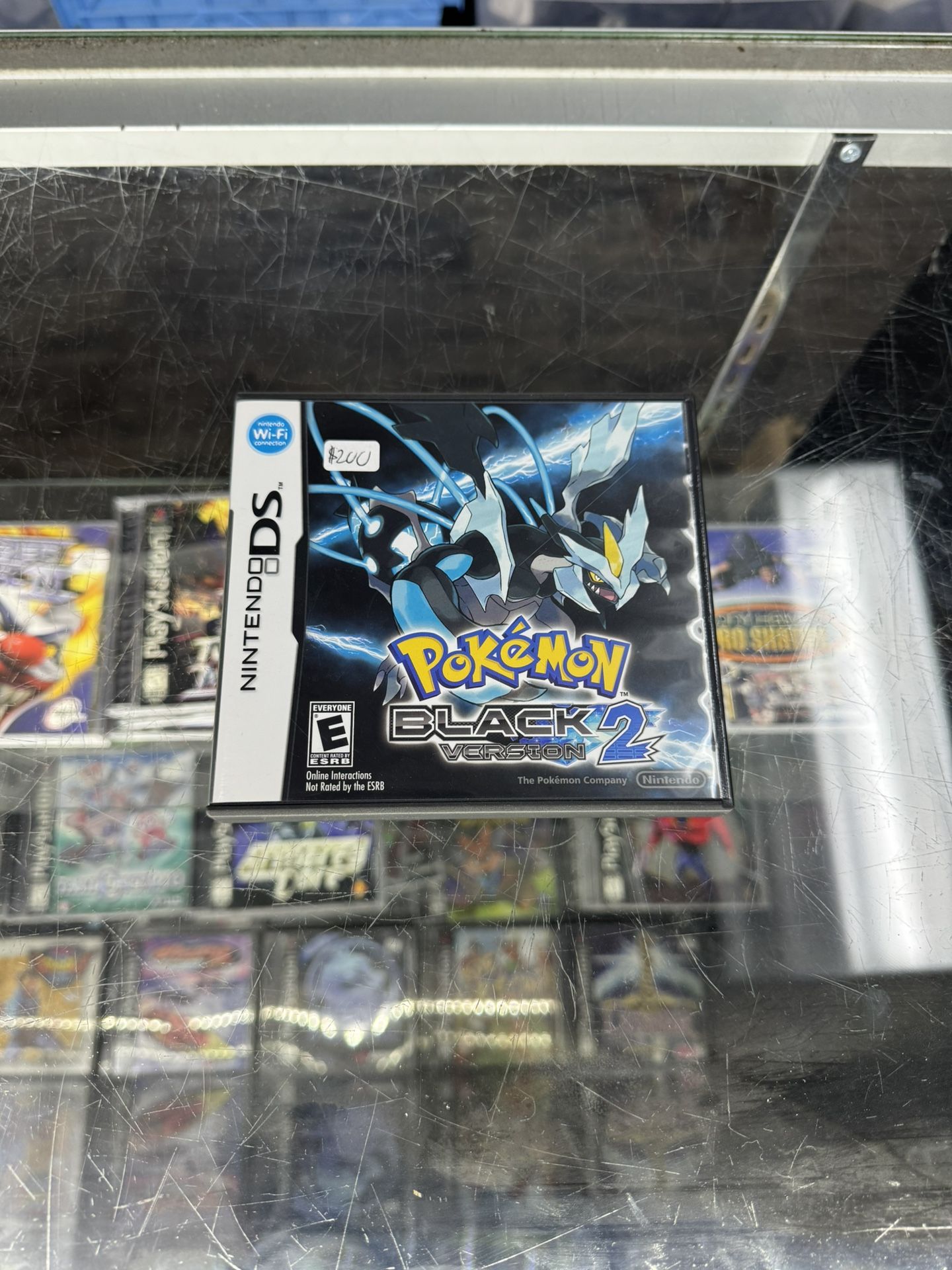 Pokemon Blk Version 2 $200 Gamehogs 11am-7pm
