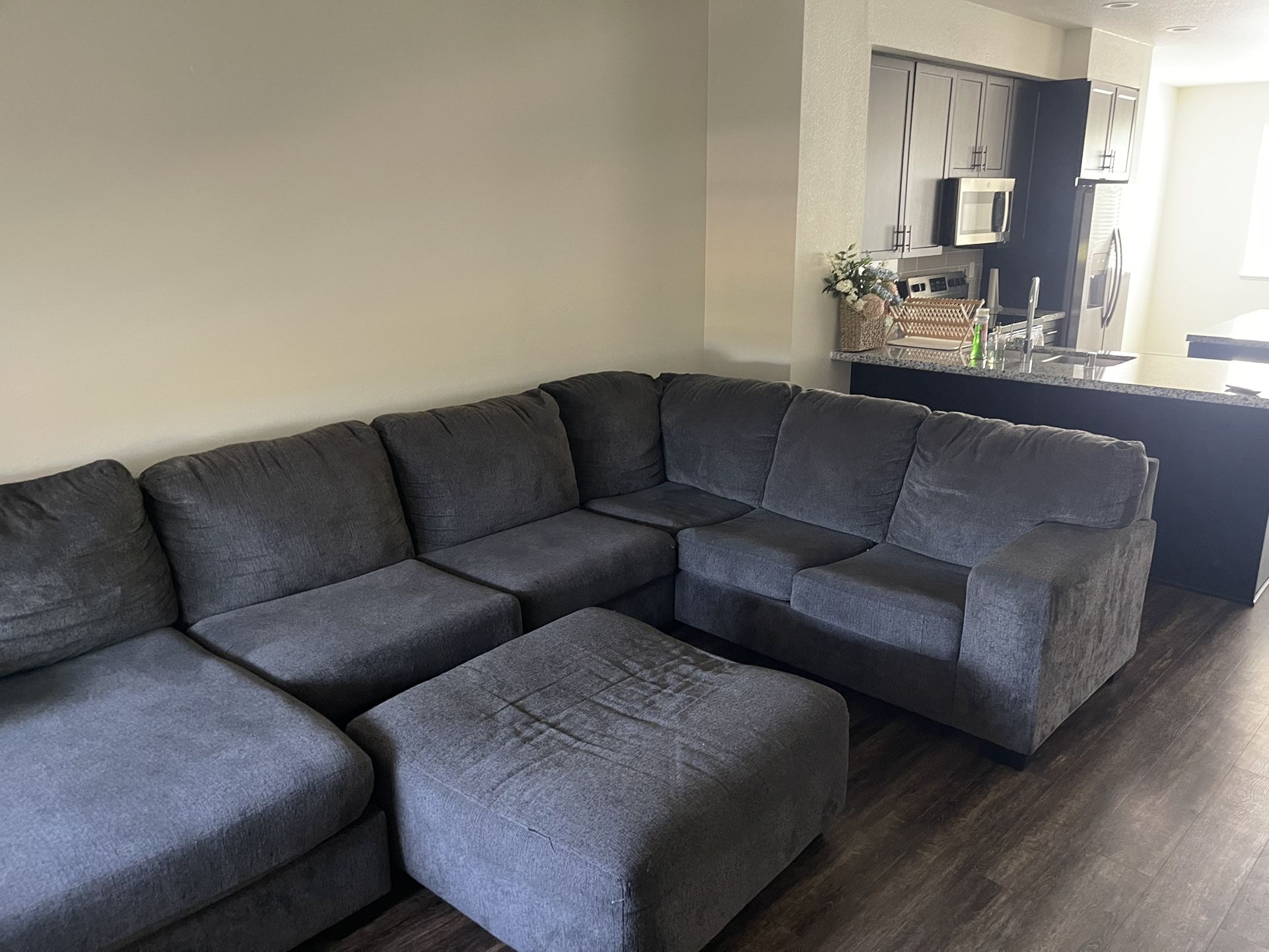 Ashley’s Grey Sectional
